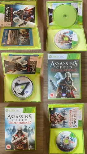 Jogos de XBOX 360 usados.