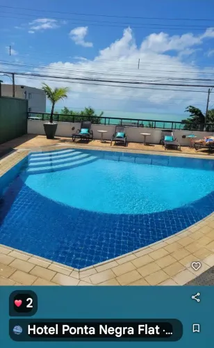 Apartamento à venda no HOTEL PONTA NEGRA FLAT - PONTA NEGRA, NATAL - RN, PONTA NEGRA, Nata