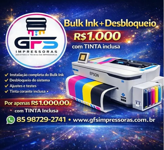T 3170 RESET E INSTALAÇÃO DE BULKINK
