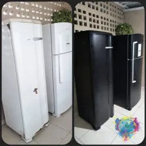 Envelopamento de geladeira