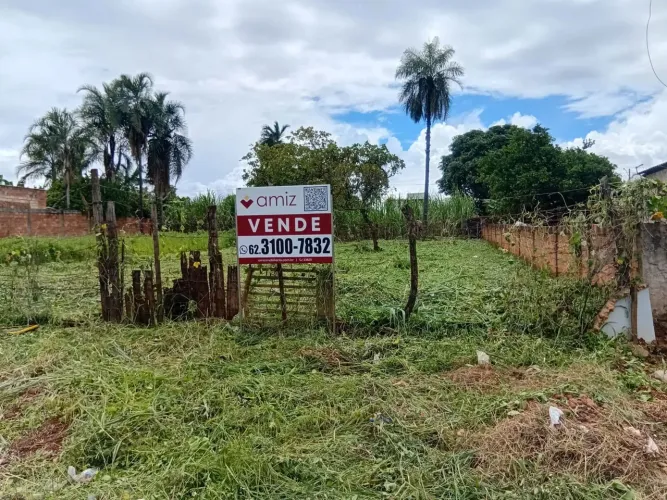 Lote a venda no Jardim Cristal - Aparecida de Goiânia - 364 m² - Próx Parqville Jacarandá