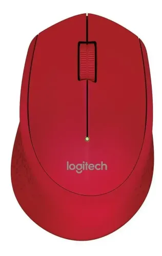 Mouse Logitech M280 Sem Fio Vermelho