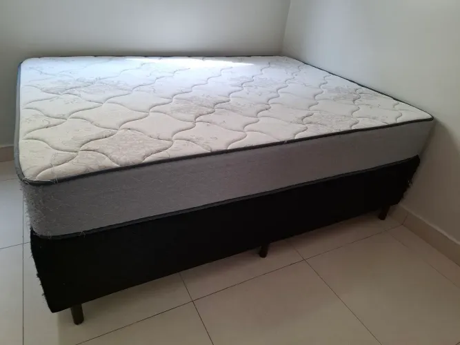 Cama box casal Espuma