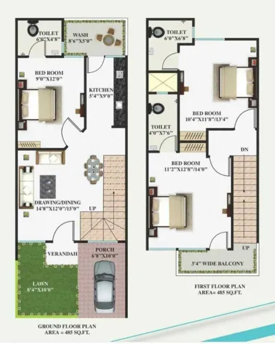 planta tecnica apartir de 200 rs duplex e casa terreo e área de lazer