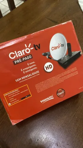 Receptor Claro Pré Pago 100% Hd Full 110v/220v (bivolt)
