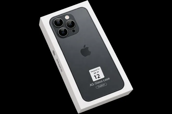 capinha de vidro AG Glass para iPhone 12