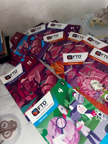 Kit FTD ? 1 Ano Do ensino médio! Completo!
