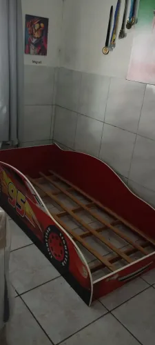 Cama de solteiro carros