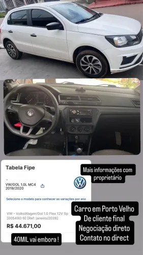Volkswagen Gol Geração VII 1.0 12V Flex Mec. 4P 2020