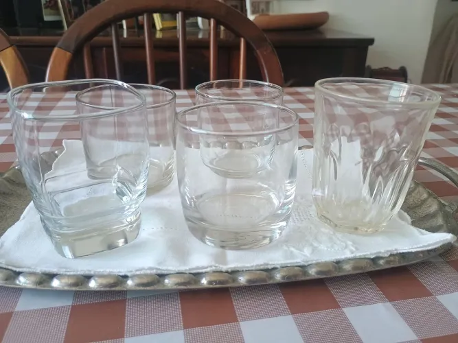 Copos de Whisky Vintage