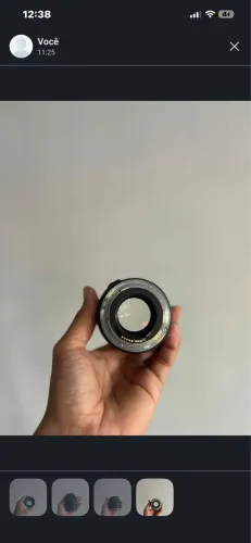 Vendo lente cânon 85 mm