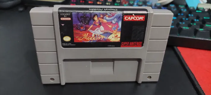 Alladin Super Nintendo Original 