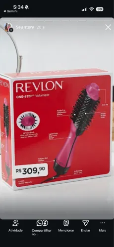 Escova secadora Revlon