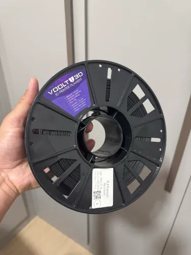 Filamento Impressora 3d Pla Premium Cinza Grafite 1kg 1.75mm