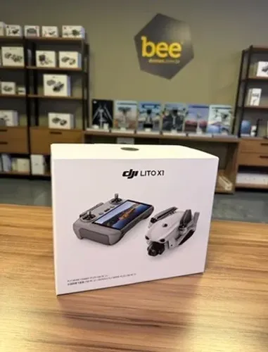 Drone DJI Lito X1 Fly More Combo Plus RC2 com Tela BR Lacrados Originais Loja Física