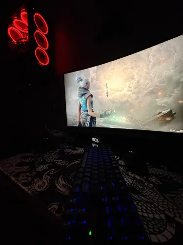 Monitor curvo 27 180hz 1ms (Reparo)