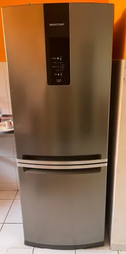GELADEIRA INOX BRASTEMP