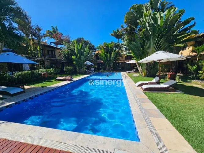 Triplex Frente à Piscina no Condomínio Pipa Beleza