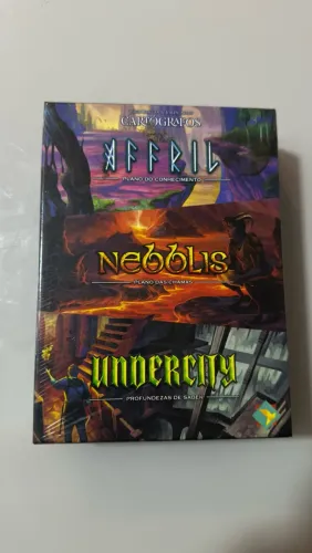 Expansão Cartógrafos - Affril, Nebblis e Undercity - Lacrada