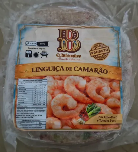 Linguiça de camarão 