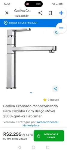 Monocomando fabrimar godiva