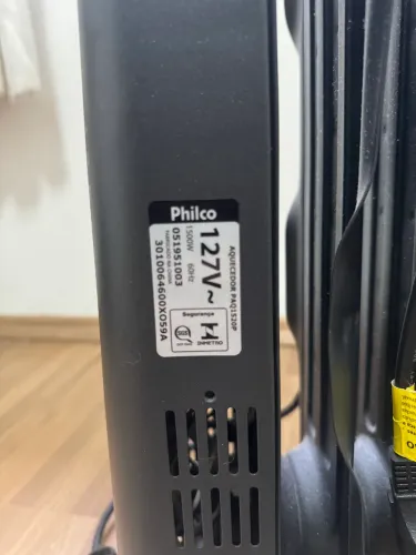 Aquecedor a Óleo Philco 3 Níveis de Potência 1500W PAQ1520P