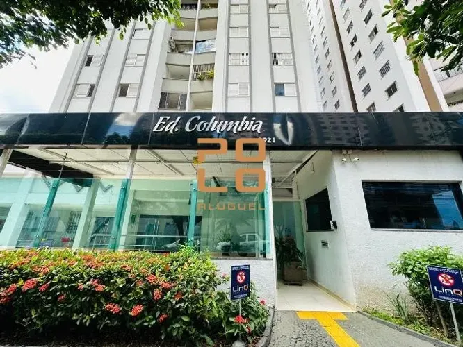 Apartamento para alugar no Edifício Columbia no Setor Bueno em Goiânia - GO
