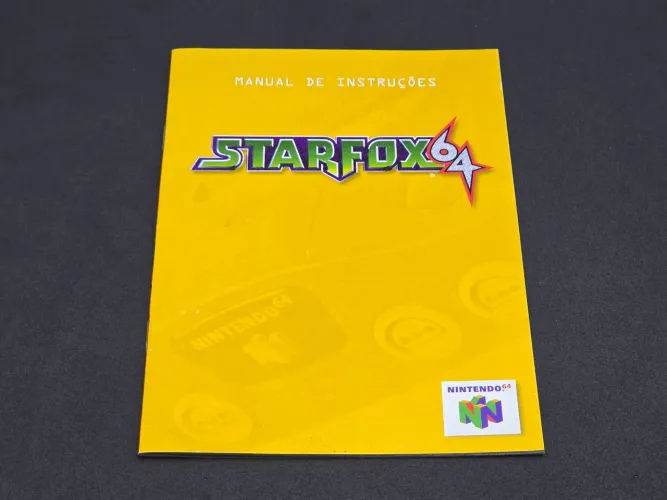 Manual Starfox 64 GRADIENTE ORIGINAL