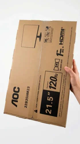 Monitor Gamer 120hz AOC NOVO - 1 ANO DE GARANTIA