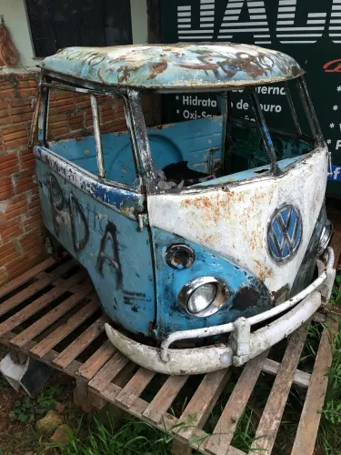Frente kombi decoração