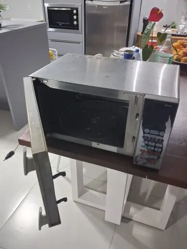 Microondas brastemp ative 30 litros inox