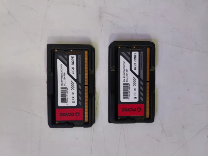 Memória RAM DDR5 8 GB notebook (Valor por peça)