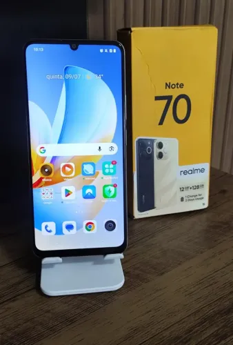 REALME NOTE 70 128GB TODO ORIGINAL, ACOMPANHA CAIXA E CARREGADOR 