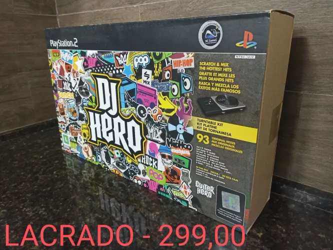 DJ HERO - BUNDLE - PLAYSTATION 2 - LACRADO 