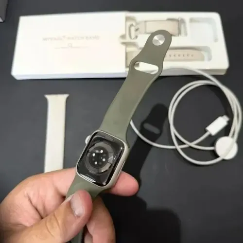 Apple Watch S8 41MM Silver 88% Saúde Com pulseira extra, nunca mexido! Barato! Acc cartão!