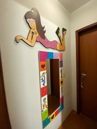 espelho com quadro