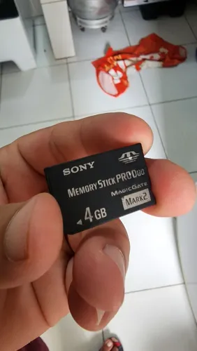 Cartão Memory stick Sony 