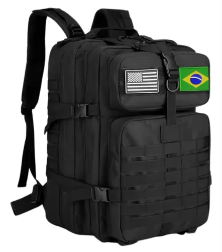 Mochila Tática 50 litros - Preta