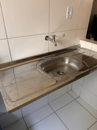 Pia de inox 