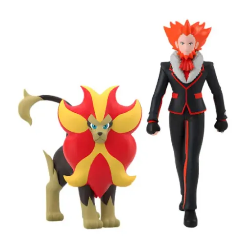 Pokemon Scale World ORIGINAL BANDAI PYROAR E LYSANDRE