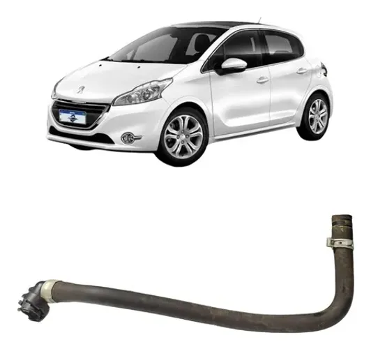 Mangueira Ar Quente Peugeot 208 2015 Uzad0 Preto