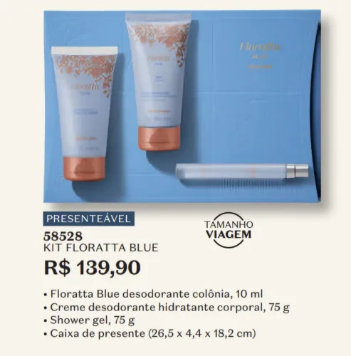 Kit Florata Blue