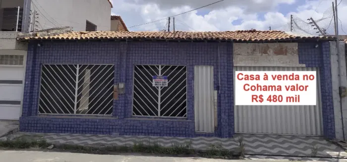 Casa no bairro Cohama 4 quartos seendo uma suite, próximo ao supermercado Mateus