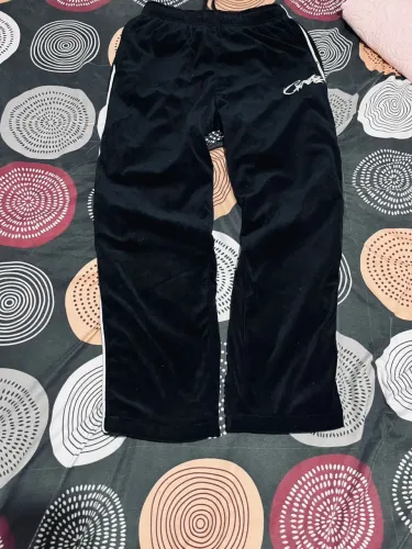 Conjunto Corteiz veludo preto