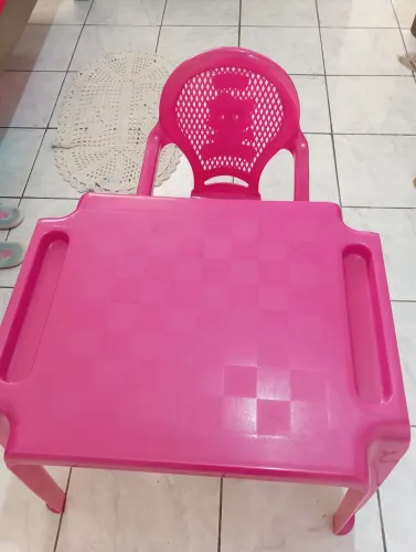 Kit mesa e cadeira infantil 
