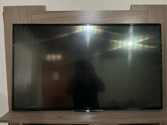 TV AOC 43? Sem smart