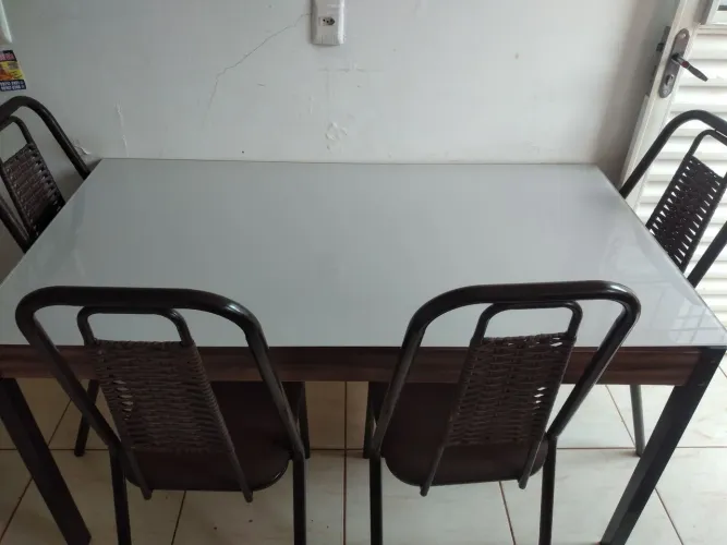 Mesa de vidro
