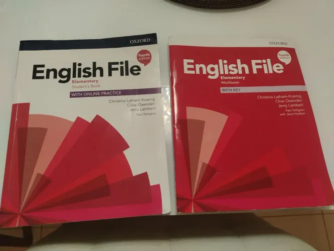 Livro de Inglês OXFORD Elementary student book + workbook