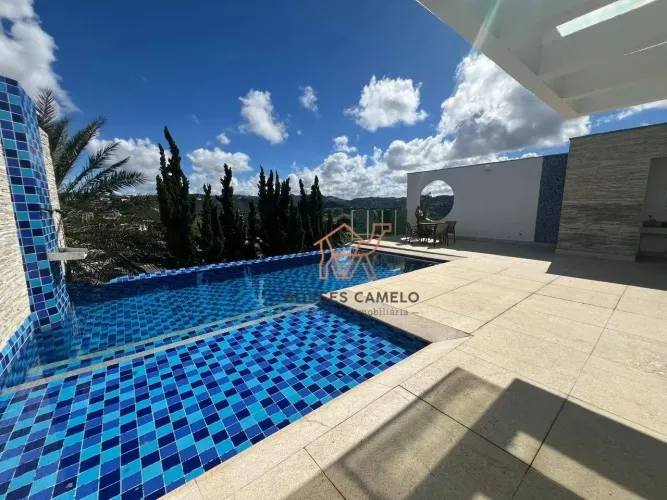 Casa com 4 dormitórios à venda, 450 m² por R$ 8.000.000,00 - Vale dos Cristais - Nova Lima