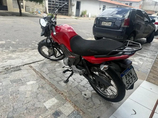 Cg160 start vermelha, toda revisada .